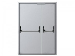 Дверь противопожарная полуторастворчатая с антипаникой ДПМ-2 Ei-60